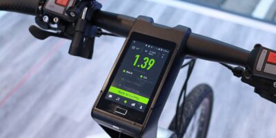 LeEco Buzzard commuter Super Bike integrated electronics sensors Android BikeOS headunit