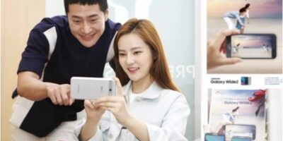 Samsung Galaxy Wide 2 is unveiled in Korea