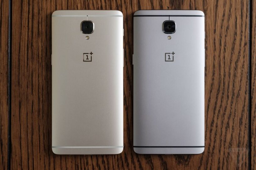 oneplus 3 gold and gray the verge