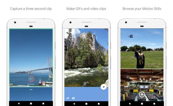 Google Launched Motion Stills GIF-Making App On Android