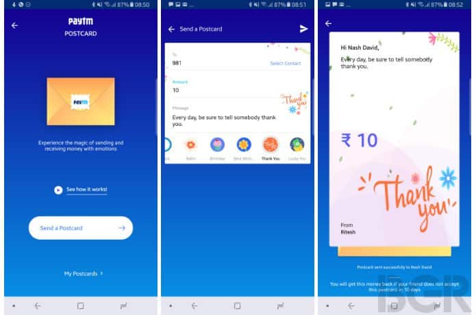 Paytm Postcards 2