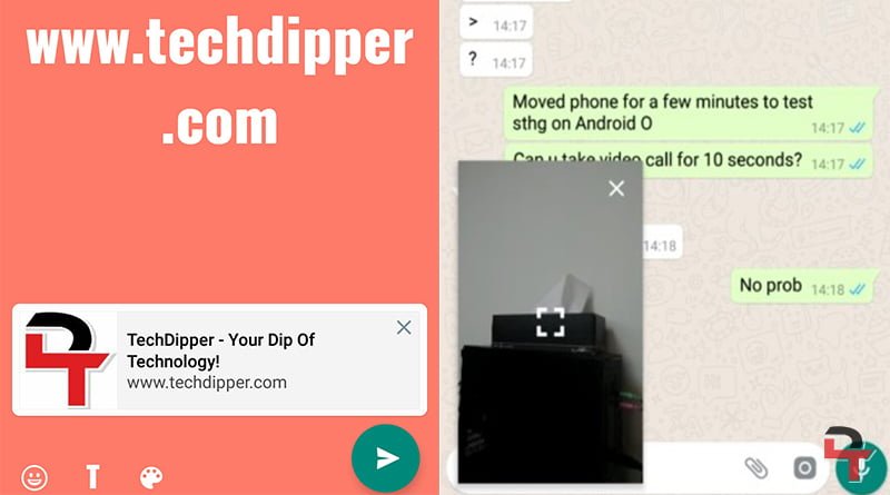 WhatsApp PiP TechDipper 1