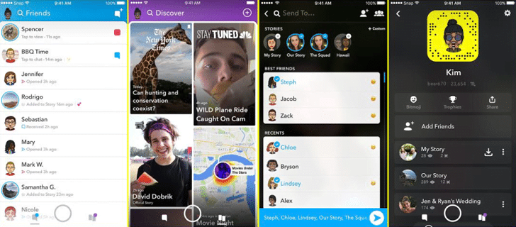 Snapchat Redesigned