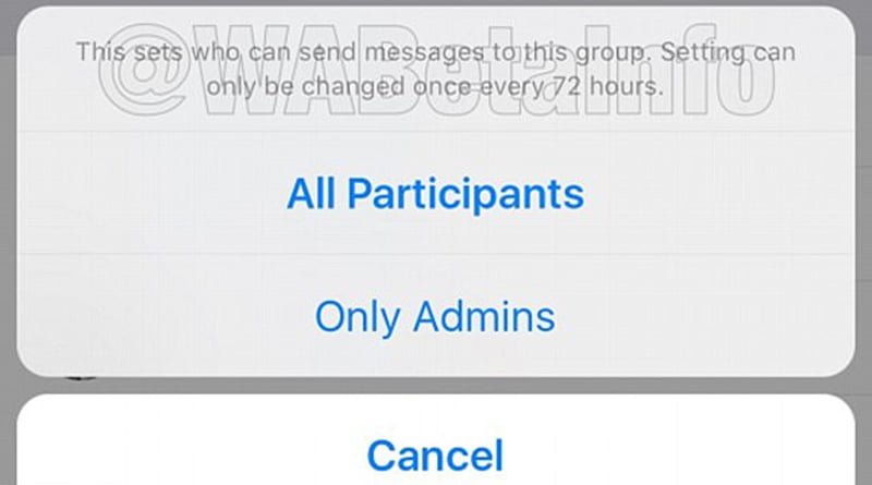 WhatsApp Restricted Groups 1