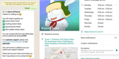 Xiaomi India WhatsApp 1