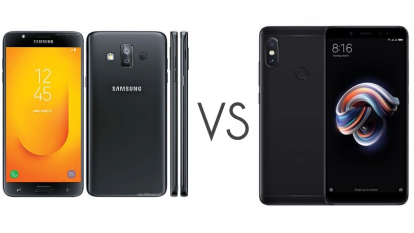 Galaxy J7 Duo vs Redmi Note 5 Pro 1