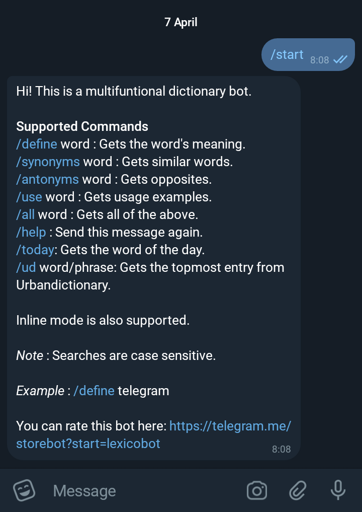 Telegram Bots 4