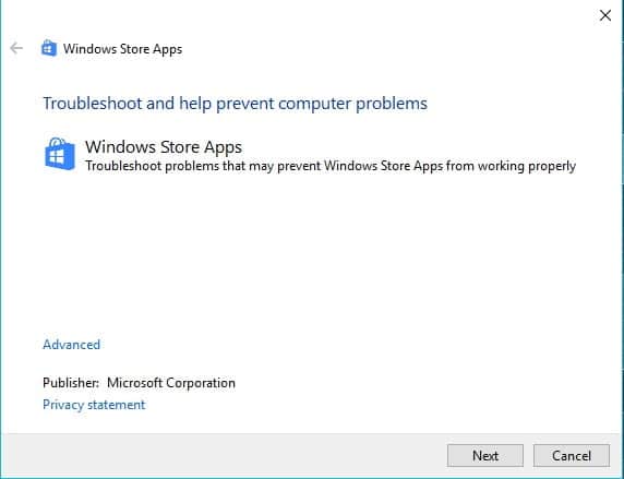 Microsoft Store Errors3