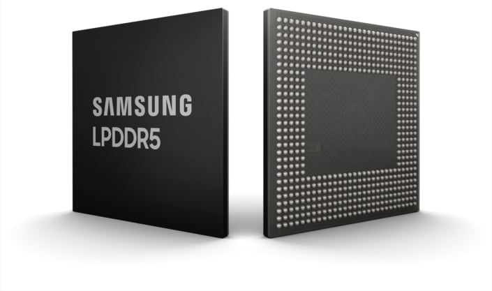Samsung Introduces World’s First 8GB LPDDR5 10nm-Class DRAM For Mobile Devices