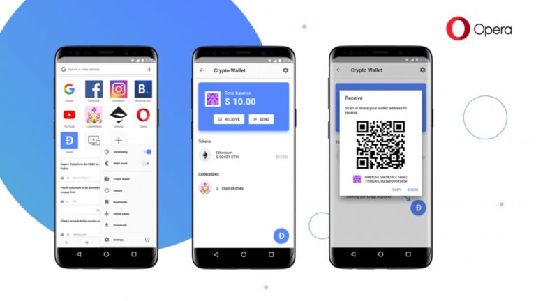 Opera Tests An In-Browser Cryptocurrency Wallet On Android
