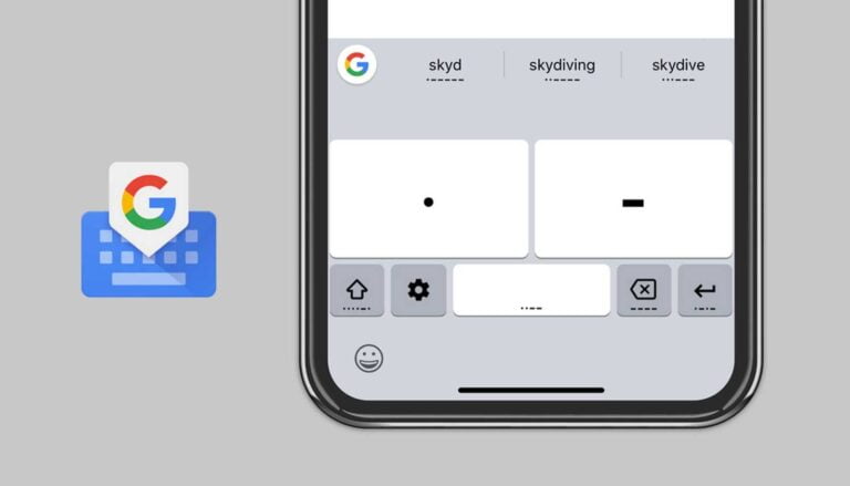 Send Messages Through Morse Code Using Gboard Both On Android And iOS