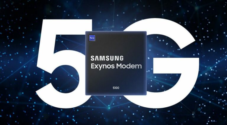 Samsung Exynos Modem 5100 5G Modem With Up To 6Gbps Download Speed Announced