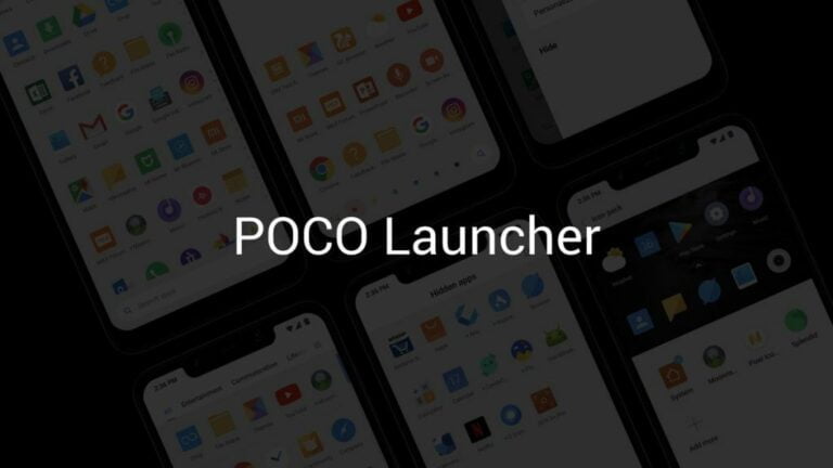 POCO Launcher (Beta) For Xiaomi (MIUI) Phones Available [APK DOWNLOAD]