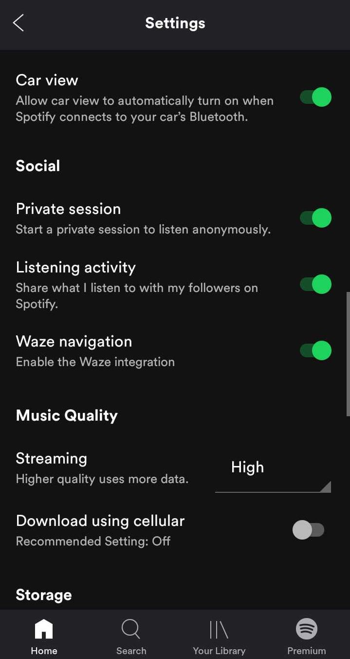 Spotify Session Private