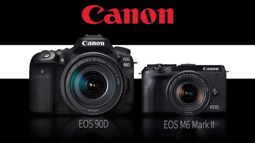 Canon EOS 90D And Canon EOS M6 Mark II