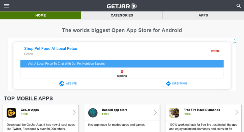 GetJar - "7 best Play store alternatives"