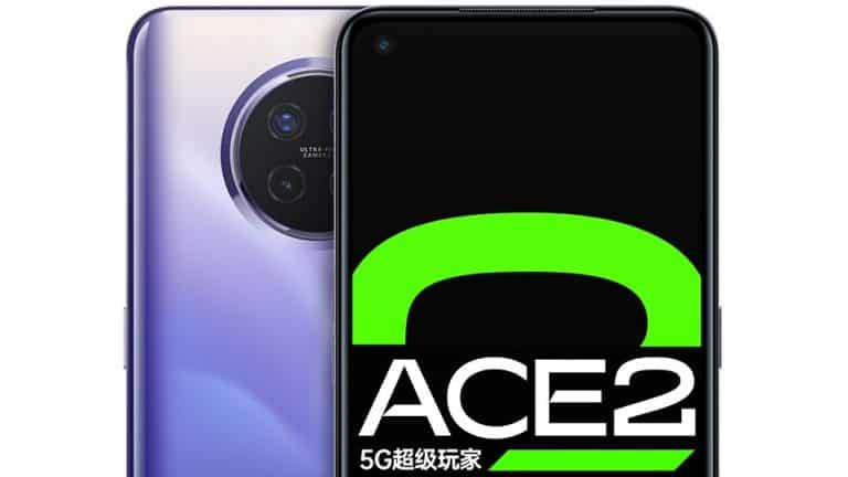 OPPO Ace2 5G With 90Hz AMOLED Display, Snapdragon 865 Announced