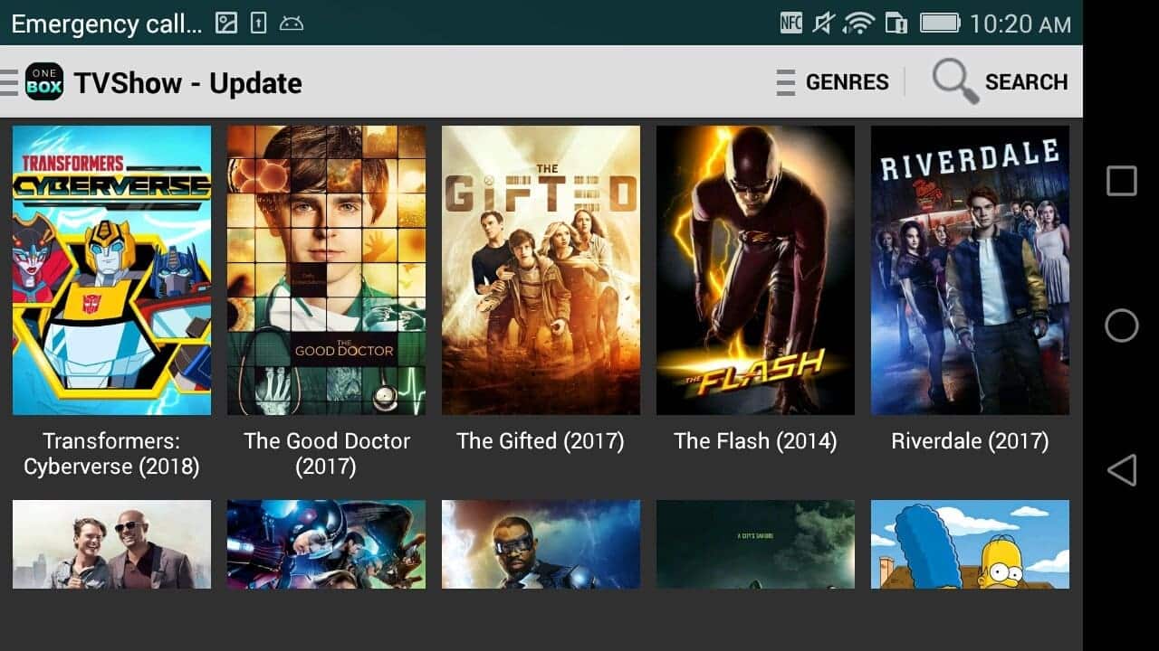 OneBox HD - "8 Best Free Movie Streaming Apps for Android"
