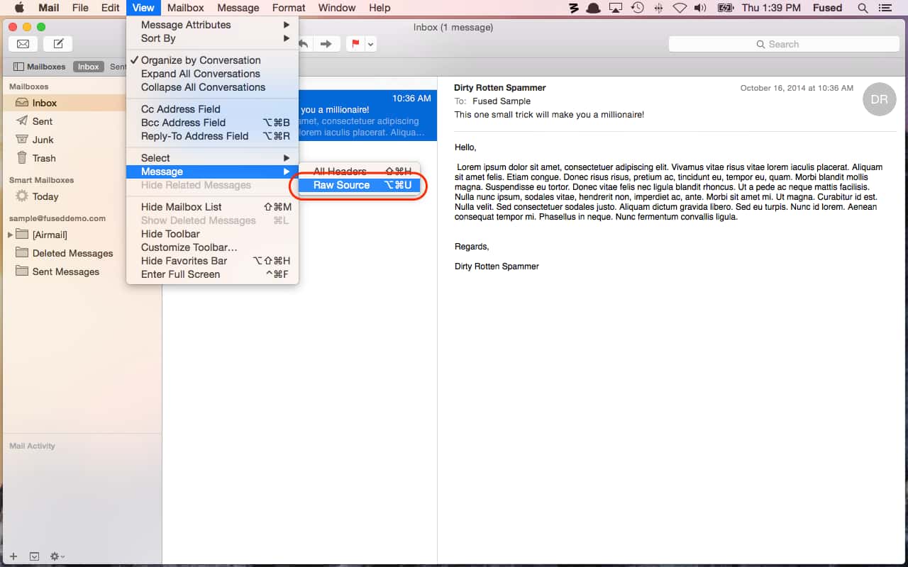 Macbook Email Header - How To Trace An Email Back To Their Source IP Address