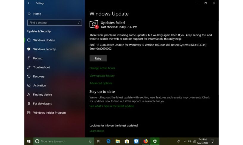 7 Common Windows 10 Errors And How To Fix Them [2020] - TechDipper