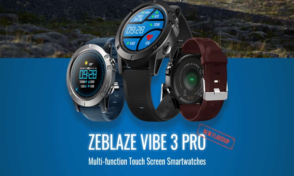 Vibe 3 Pro - "Best Smartwatches Under Rs 3000"