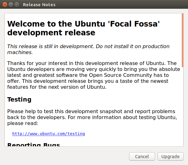 Welcome to ubuntu
