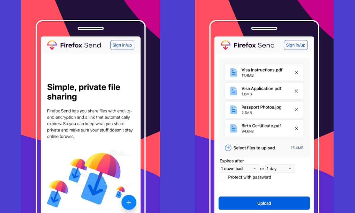 Firefox Send - "Top 10 Best Android Apps for June 2020"