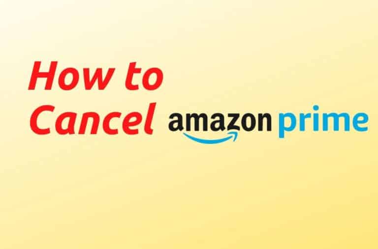 How to Cancel Amazon Prime Easily