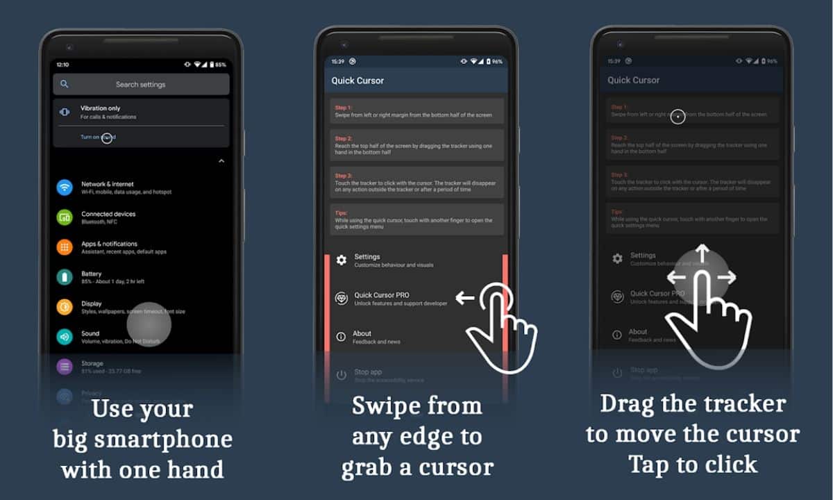 Quick Cursor - "Best Android Apps of July 2020"