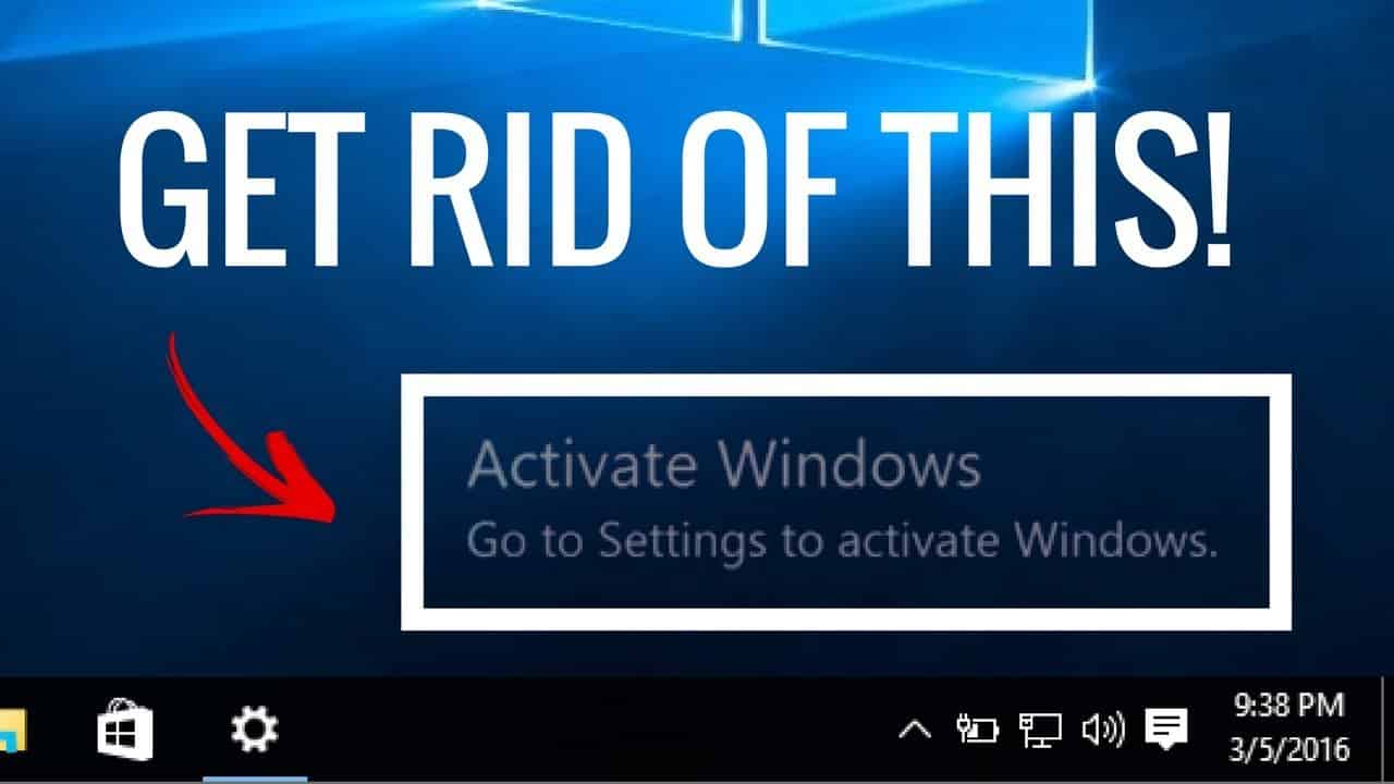 Activate Windows Watermark