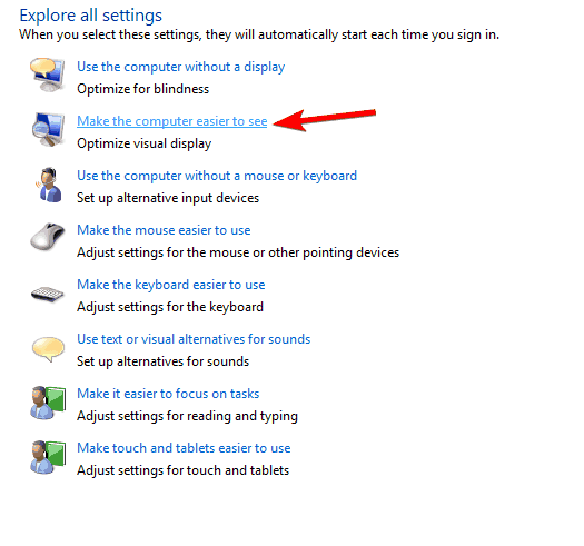 Ease of Access: Remove Activate Windows Watermark